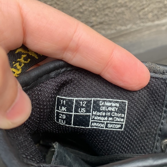 DR. MARTENS
Kids Black 1460 Softy Big Kids Boots - Picture 7 of 9